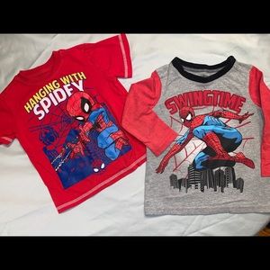 Spider-Man tees
